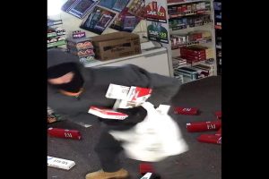 Read more about the article Thief Caught on Video Stealing from Rockland Smoke Shop