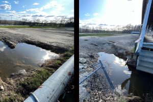 Read more about the article Union Fairgrounds Harness Racing Track Damaged