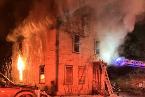 Read more about the article One Person Displaced After Waterville Fire